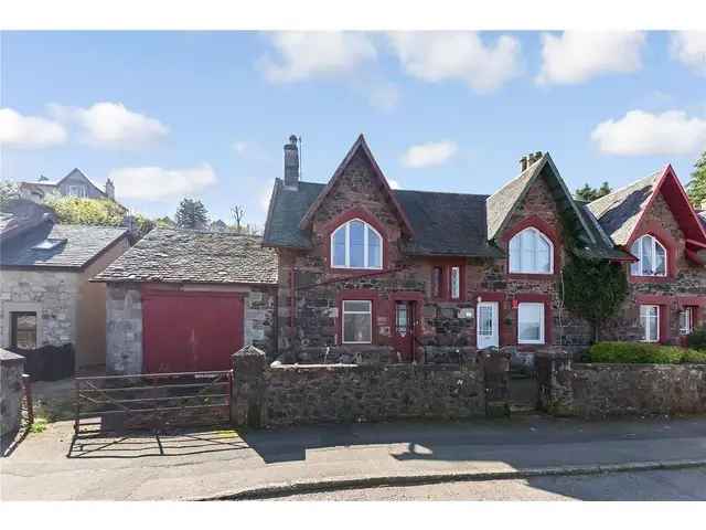 2 Bedroom End Terrace Cottage For Sale in Langbank