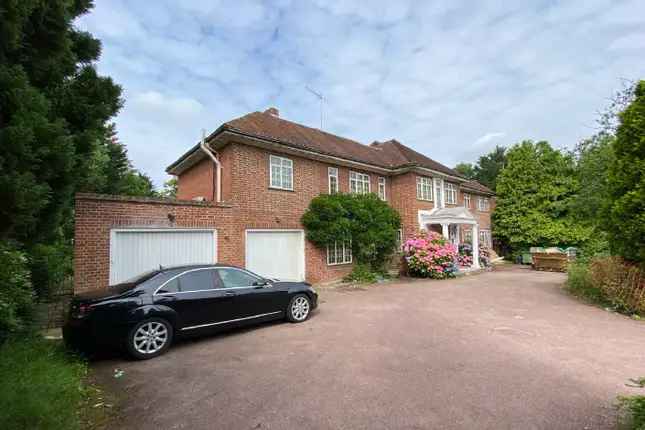 Detached house for sale in White Lodge Close, London N2