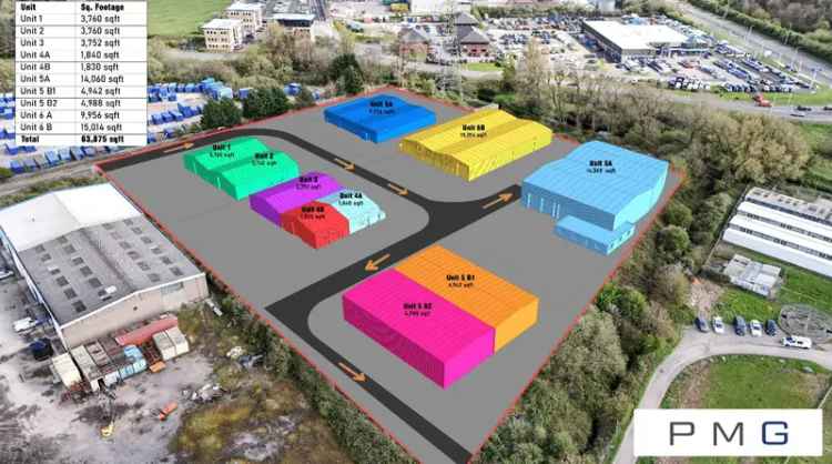 Refurbished Industrial Warehouse Unit For Sale Near Bridgend