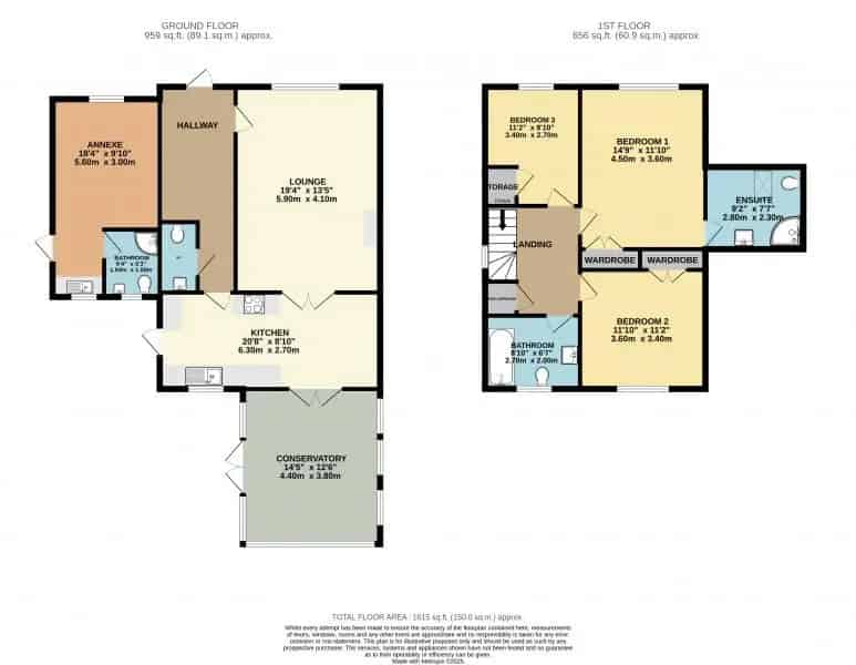 4 Bedroom Link Detached House with Annexe