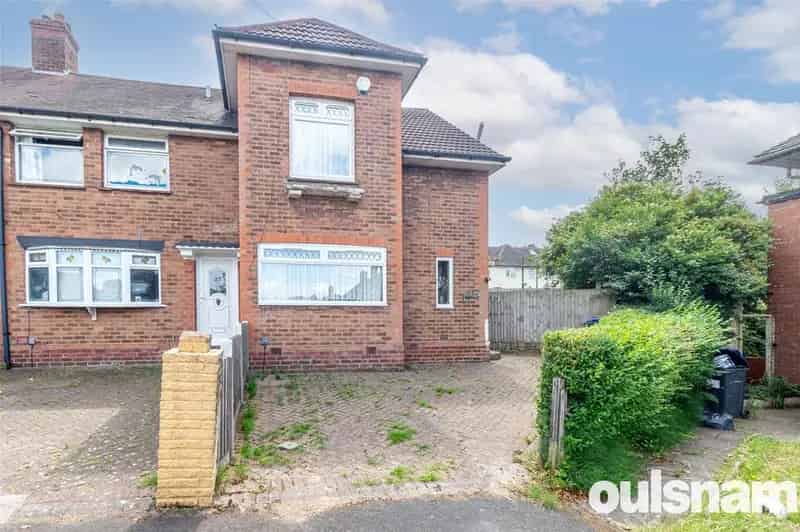 3 Bedroom End Terrace House for Sale Weoley Castle No Chain
