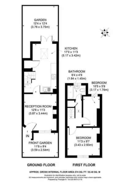 Charming Cottage Near Schools and Green Spaces