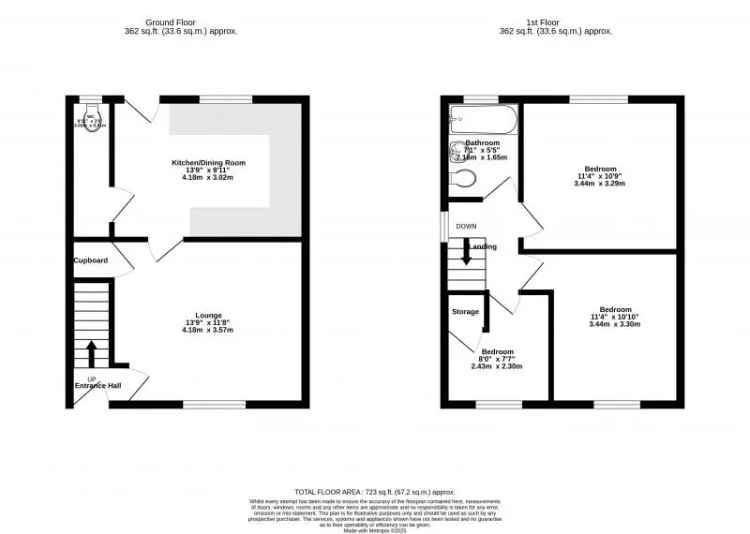 3 bedroom  End of terrace house