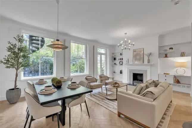 3 Bed 3 Bath Garden Flat Maida Vale London W9