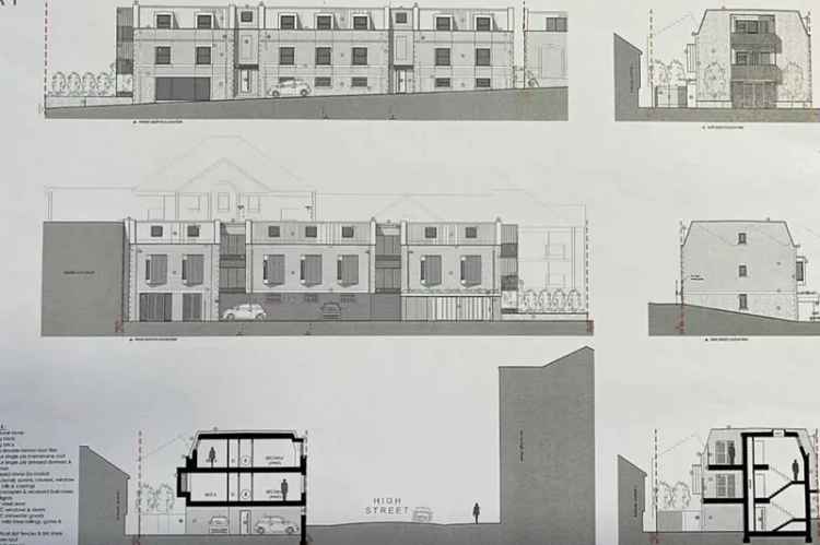 Seven Flat Development Land with Commercial Unit