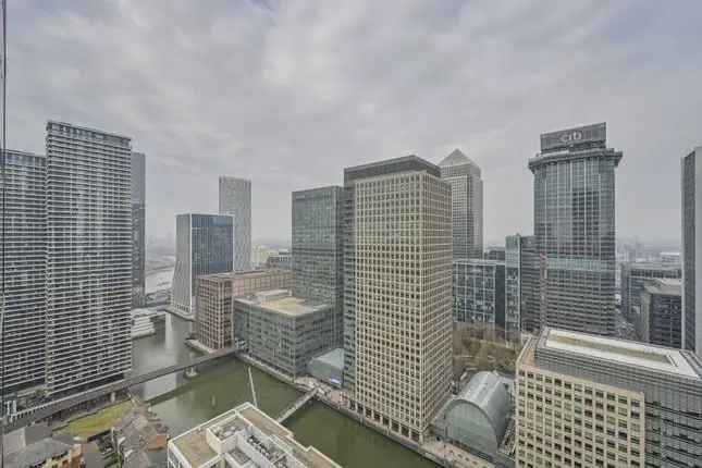 2 Bed Flat to Rent in Canary Wharf Harcourt Tower