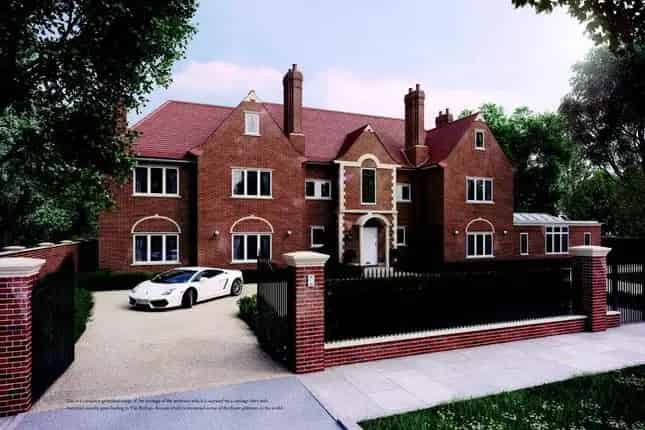 20000 sq ft Mansion Plot Bishops Avenue N2 Planning Consent