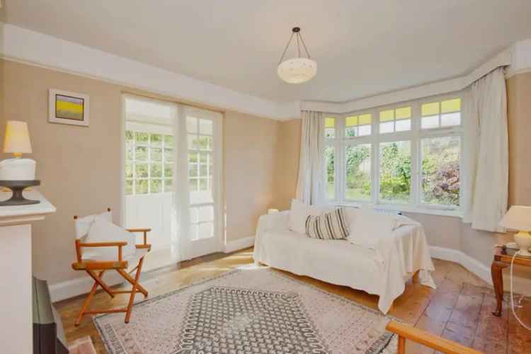 1930s Detached Family Home in Minehead with Garden and Garage