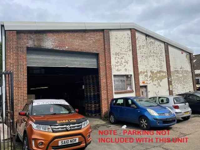 Warehouse Unit with Mezzanine Storage and Office Space