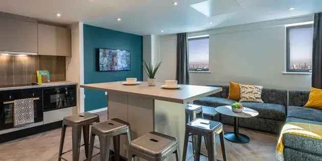 1 Room 45m² Manchester Flat En Suite