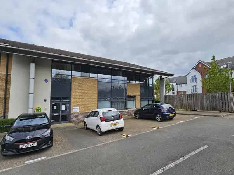 Modern Office Suite 9 Parking Spaces LED Lighting