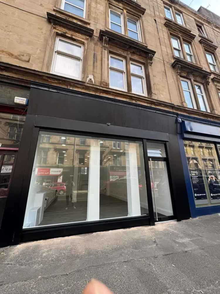 Refurbished Class 1A Premises Glasgow South Side