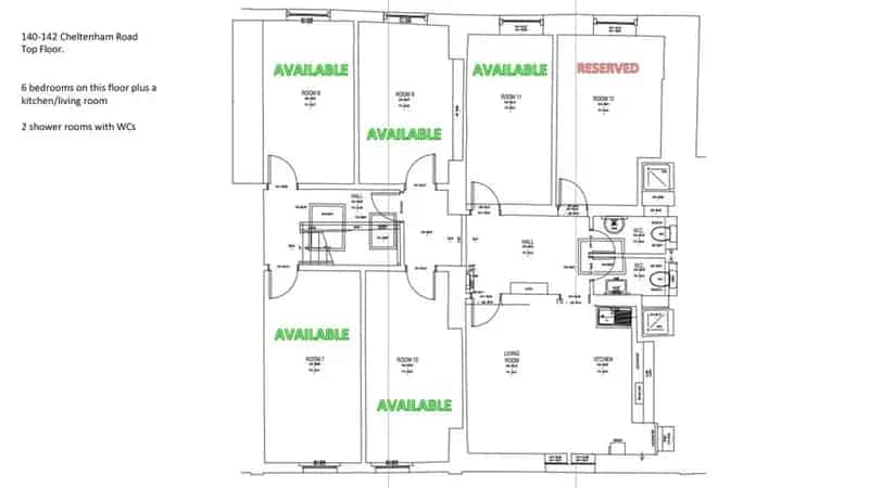 5 Bedroom House Share Student Accommodation
