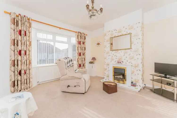 Two Bedroom Semi Detached Bungalow in Rushden with Garage and Garden