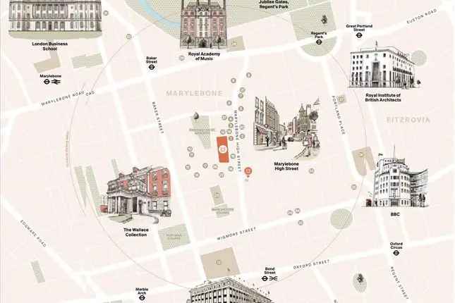 Flat for sale in Marylebone Square, Moxon Street, London W1U