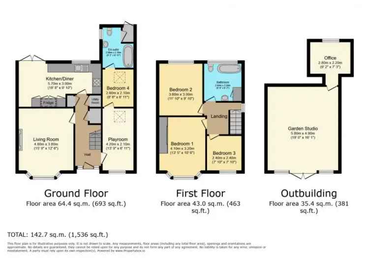 4 Bedroom Semi Detached House Extended Family Home