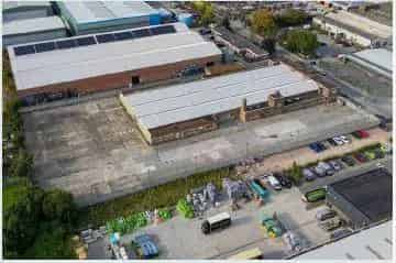 Industrial Facility with Warehouse Depot and Yard Near Liverpool Docks