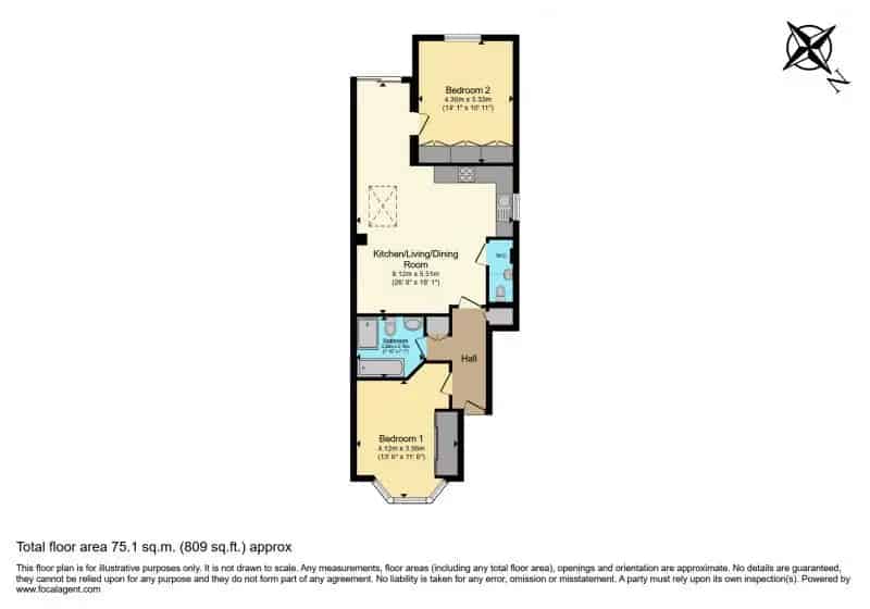 2 Bedroom Maisonette Brentford Private Garden Excellent Transport
