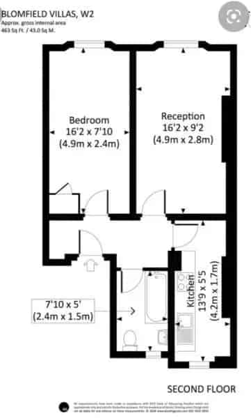 1 Bedroom Flat Little Venice London Modernising Opportunity
