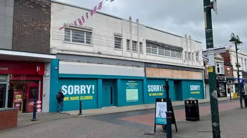 Crewe Town Centre Retail Unit 5600 sq ft