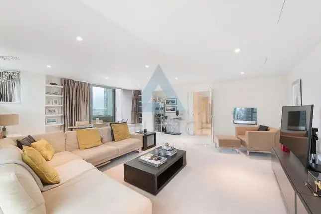 Luxury Canary Wharf Apartment 1650 sq ft Sub Penthouse 3 Beds 2 Baths Furnished