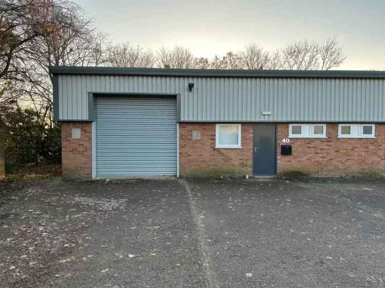 Refurbished Single Story Factory Warehouse Unit