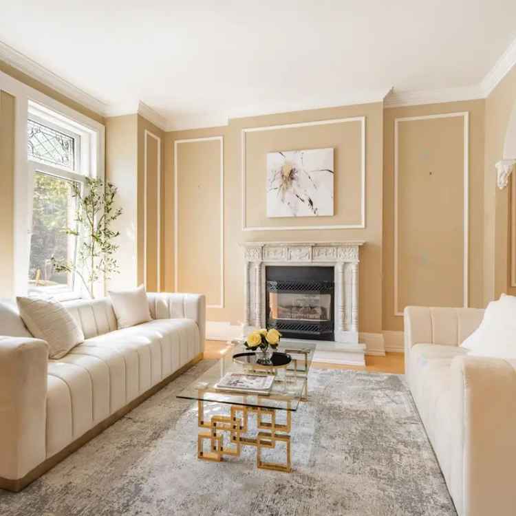 Westmount Duplex for Sale High Ceilings Hardwood Floors Garden Parking