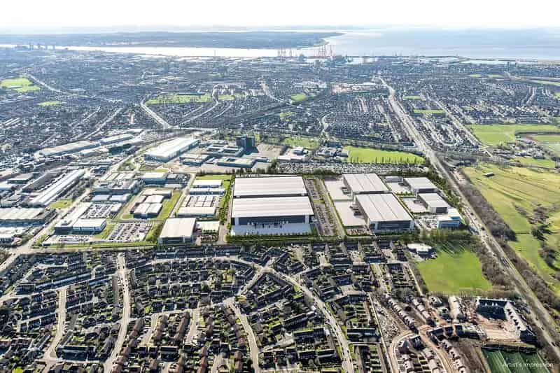 Industrial Logistics Development near M57 and M58 Motorways