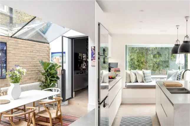 Terraced house for sale in Luxemburg Gardens, London W6