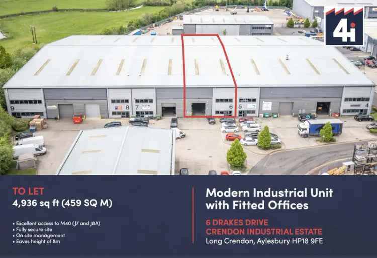 Industrial For Rent in Long Crendon, England