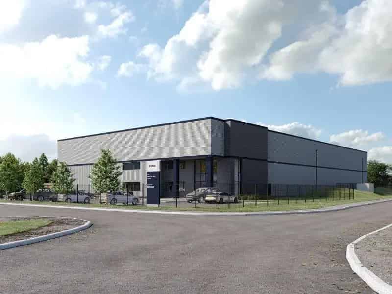 New Industrial Warehouse Unit Heads of the Valleys Industrial Estate