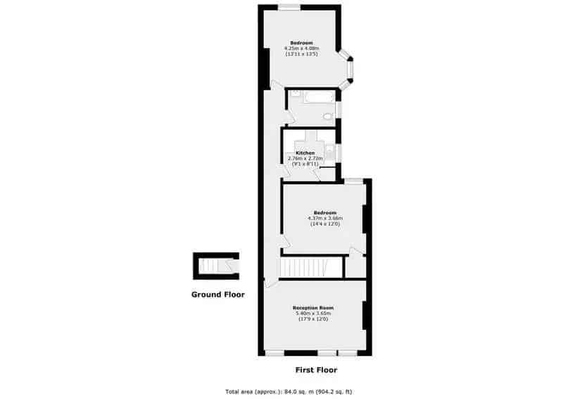 2 bed flat for sale