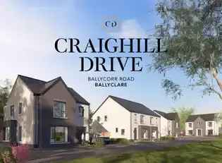 New Homes in Ballyclare Modern Family Homes