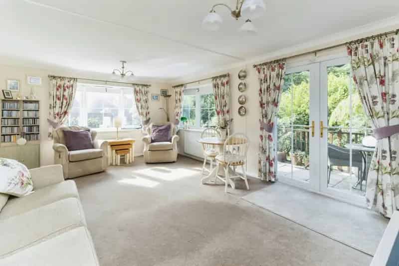 Spacious Two-Bedroom Park Home with Gardens and Parking