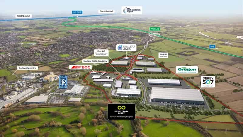 Infinity Park Derby Build to Suit Units up to 380000 sq ft