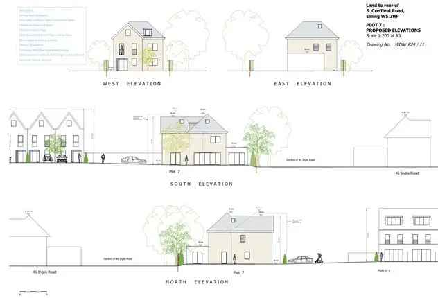 7 Luxury Homes Development Opportunity Ealing W5