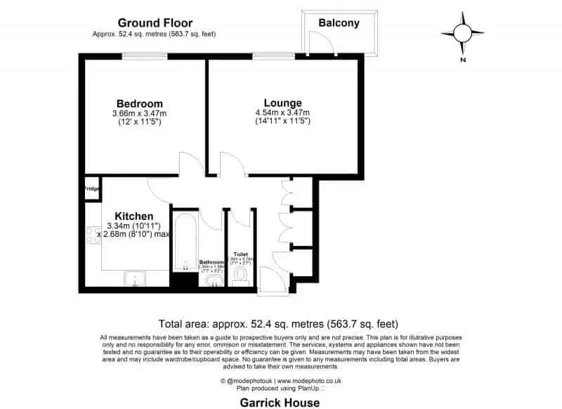 1 bedroom  Flat