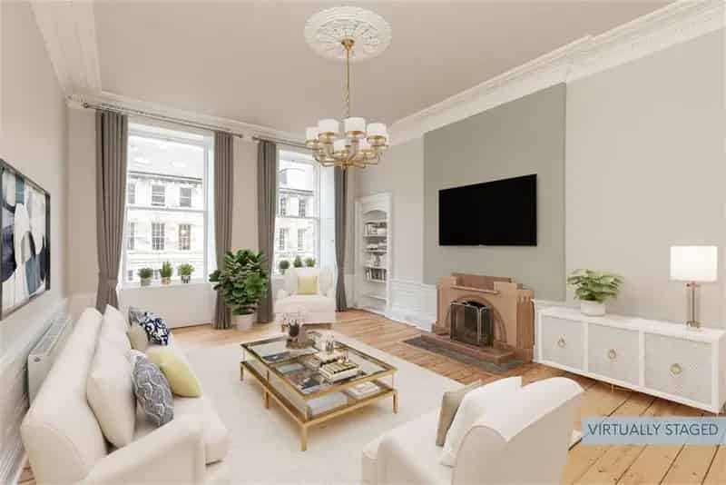 2 Bed Flat New Town Edinburgh Move In Condition