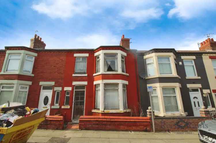 3 Bedroom Mid Terrace House for Sale Anfield Merseyside