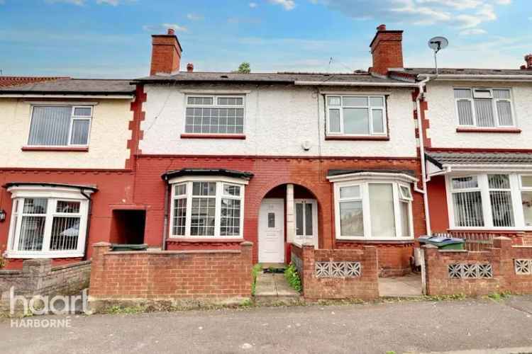 3 Bedroom Terraced House For Sale Smethwick