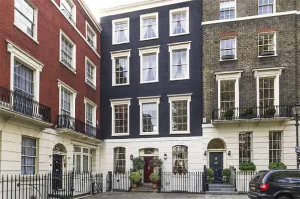 Grade II Listed House Connaught Square Hyde Park Estate