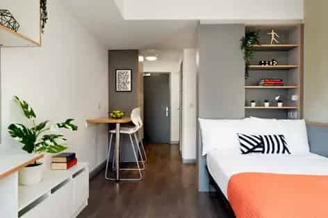 1 Room Flat 20 m² Southampton Private Bathroom Shared Kitchen