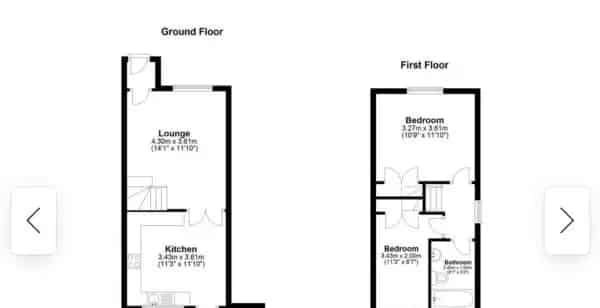 2 Bed House Leybourne West Malling Near Schools Shops