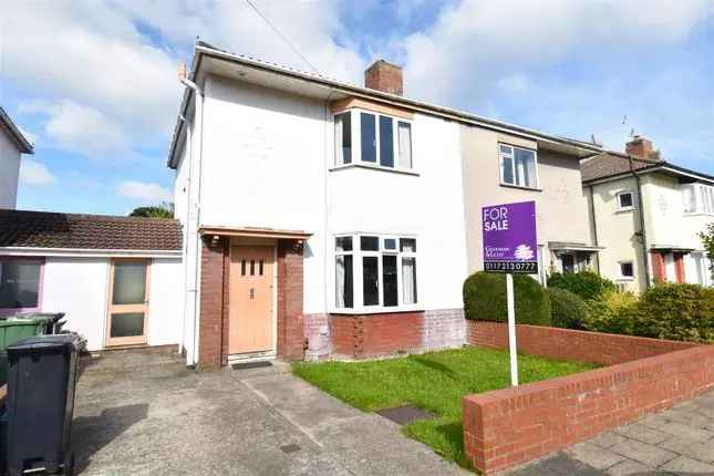 Semi-detached house for sale in Lakewood Road, Westbury-On-Trym, Bristol BS10