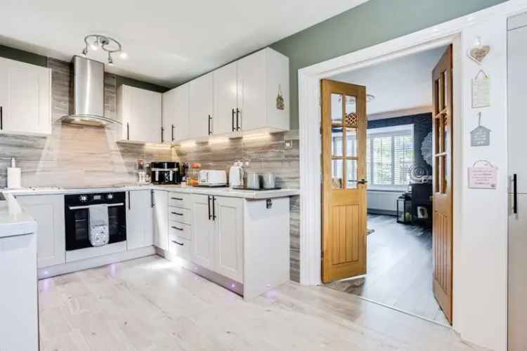 Three Bedroom Extended Semi Detached House with Approved Plans