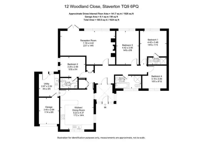 4 Bed Detached Bungalow for Sale