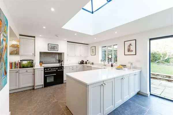 Elegant 1920s Family Home with Stunning Kitchen and Large Garden