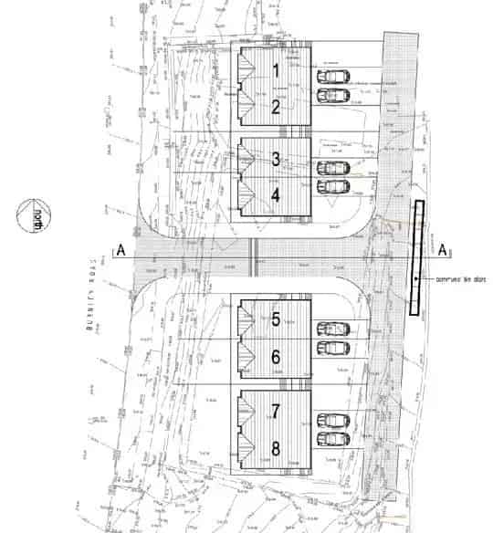 Plot for Sale with Planning Permission for 8 Dwellings