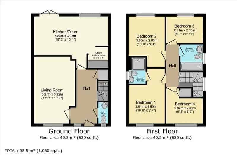 4 bed house for sale