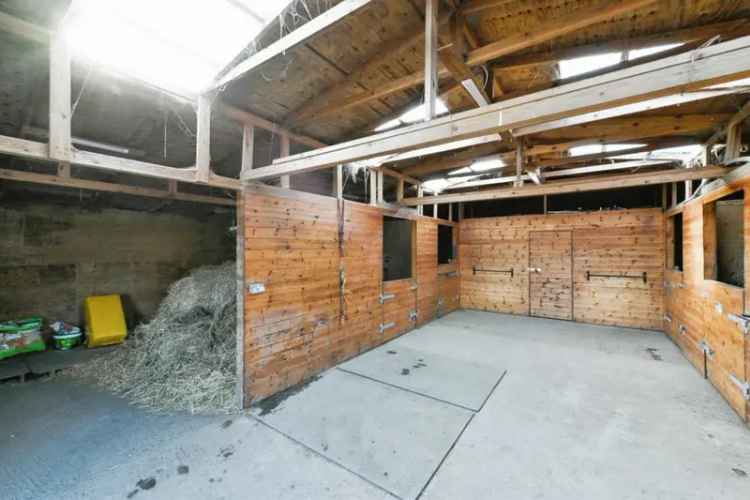 5-Bedroom Detached House Plot with Stables and Paddocks